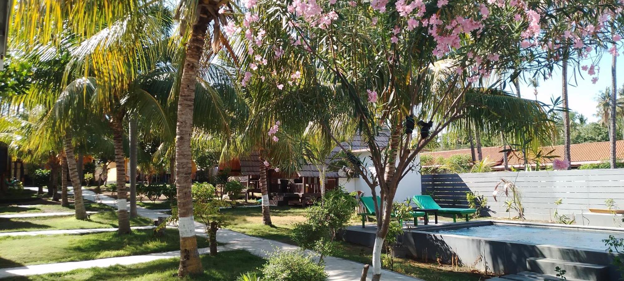 Pandan Bungalow Gili Air Exterior foto