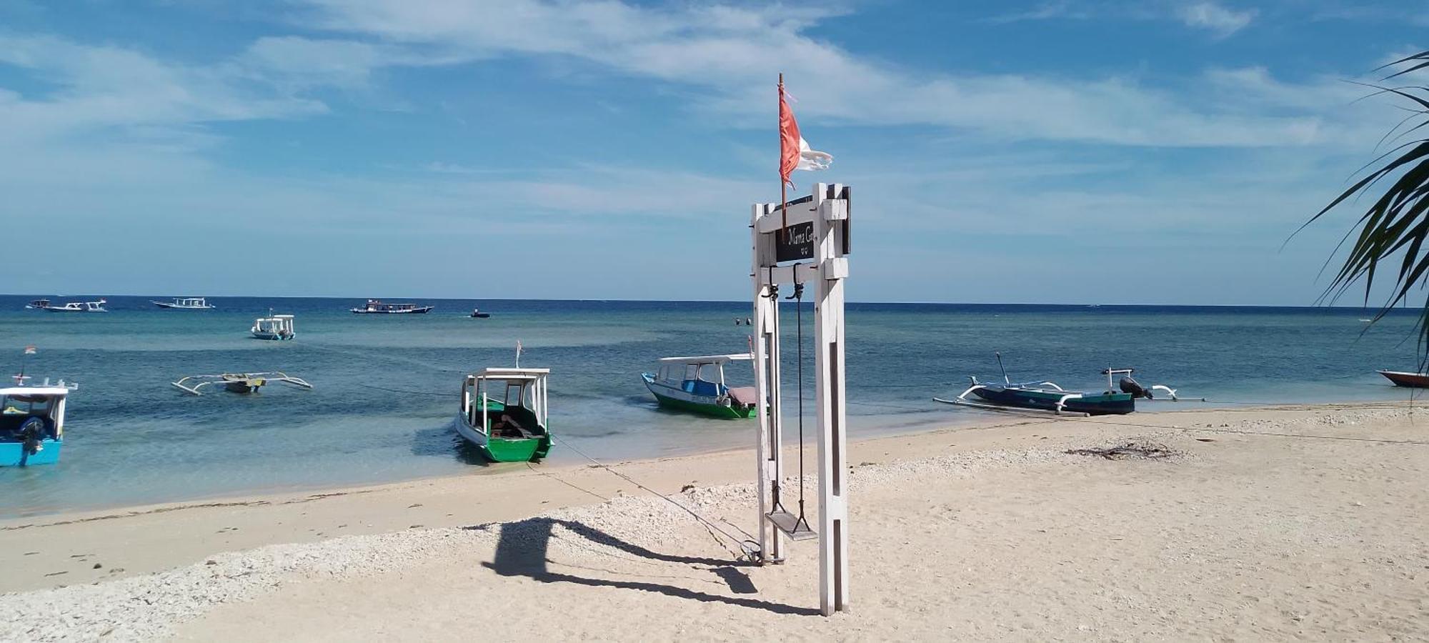Pandan Bungalow Gili Air Exterior foto