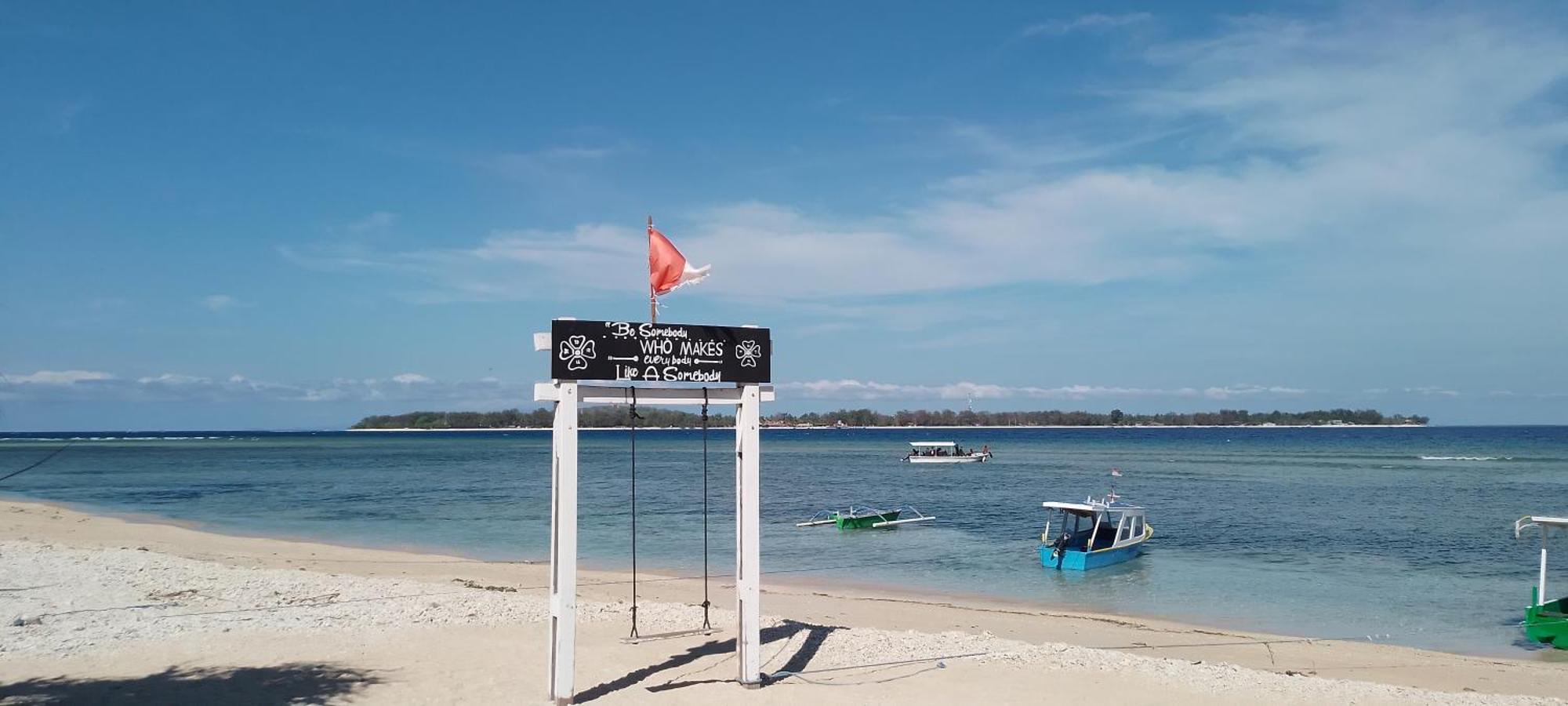 Pandan Bungalow Gili Air Exterior foto
